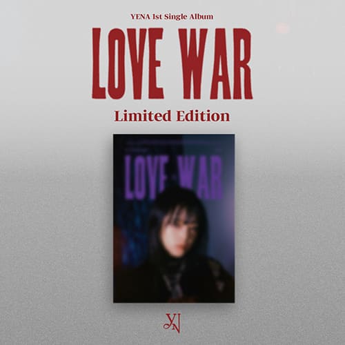 YENA - 1ST SINGLE ALBUM [LOVE WAR] LIMITED EDITION - KPOPHERO