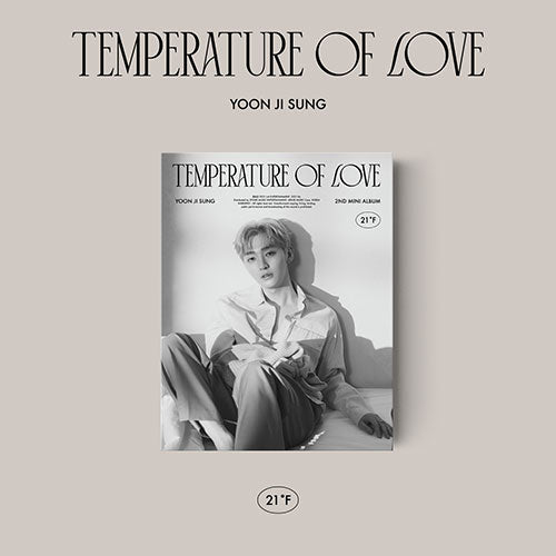 YOON JISUNG - TEMPERATURE OF LOVE [2ND MINI ALBUM] - KPOPHERO