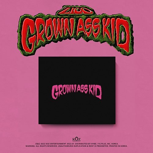 ZICO - GROWN ASS KID [4th MINI ALBUM] - KPOPHERO
